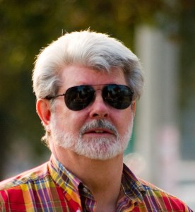 George Lucas, mies, joka ei katsonut erästä teaseria joulukuussa. (kuva: Joey Gannon, CC BY-SA 2.0)